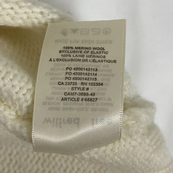 Aritzia Wilfred Free Cropped Mock Neck Merino Wool Sweater - Picture 7 of 8